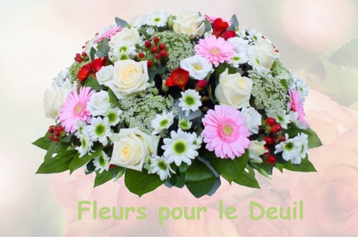 fleurs deuil CAZAUX-D-ANGLES